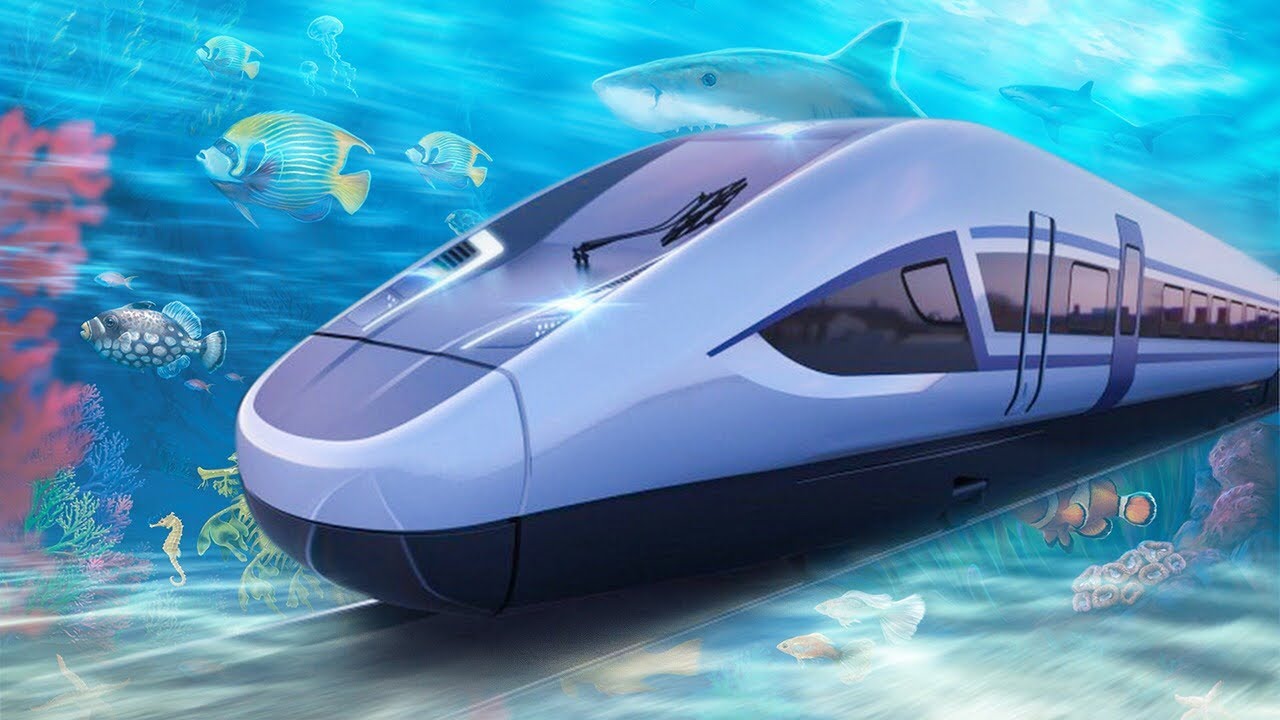 Dubai Working On Building a 1200-mile Underwater Train To India