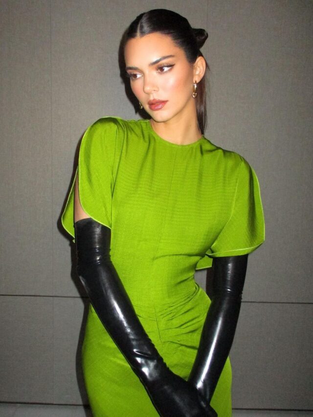 Kendall Jenner In Long Bodycon Dresses