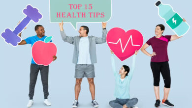 15 General Health tips