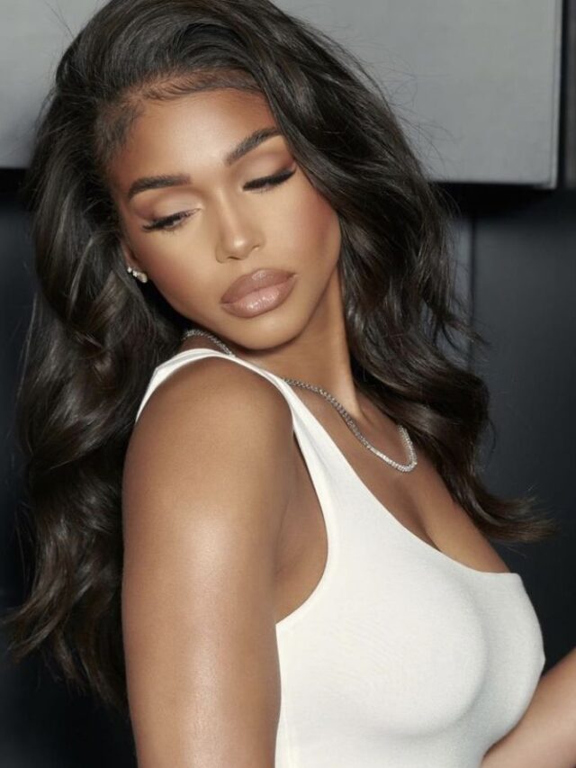 Lori Harvey photoshoot for louis Vuitton brand